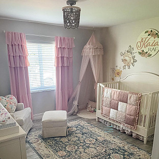 Alternate image 5 for The Peanutshell&trade; Grace 4-Piece Crib Bedding Set in Pink