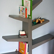 Alternate image 5 for Babyletto Spruce Tree Bookcase in Grey