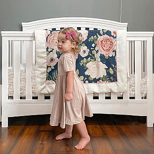 Alternate image 6 for Levtex Baby&reg; Fiori Collection 4-Piece Crib Bedding Set