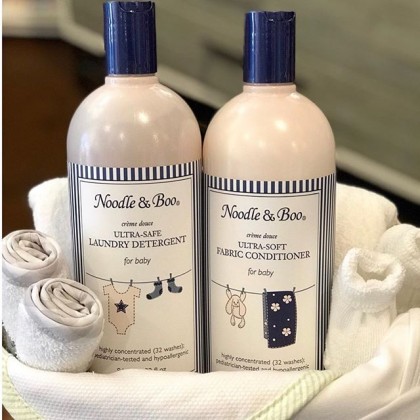 Noodle & Boo&reg; 64 oz. Baby Laundry Essentials Gift Set in Crème Douce. View a larger version of this product image.
