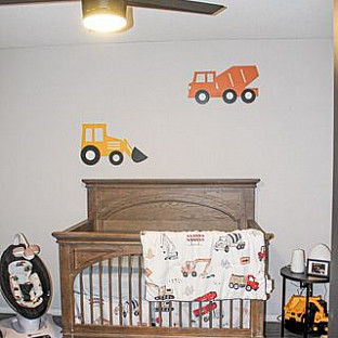 Alternate image 6 for Sweet Jojo Designs&reg; Construction Truck Nursery Bedding Collection<br />
