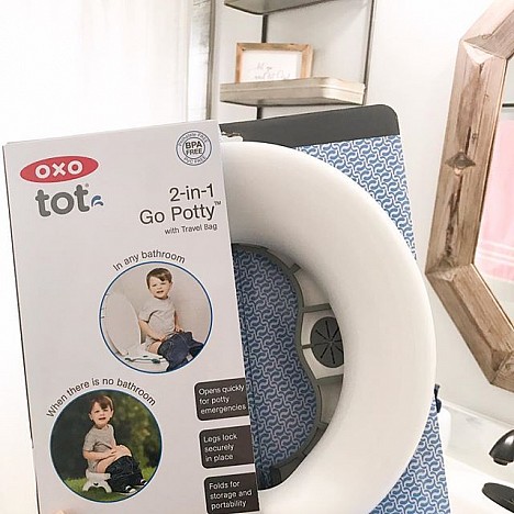 OXO Tot&reg; 2-in-1 Go Potty. View a larger version of this product image.
