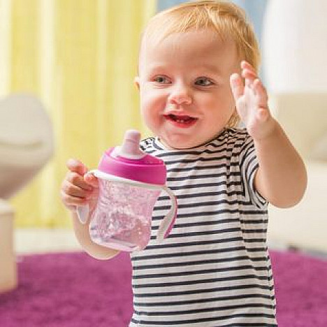 Chicco&reg; 2-Pack 7 oz. First Spout Trainer Sippy Cup. View a larger version of this product image.
