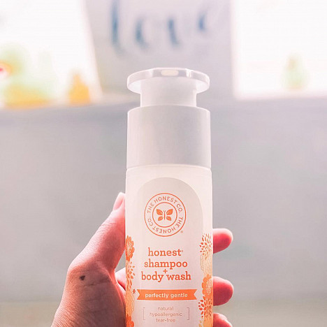 The Honest Company&reg; 18 oz. Shampoo &amp; Body Wash in Orange. View a larger version of this product image.