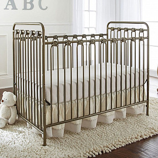 Alternate image 5 for LA Baby&reg; Napa 3-in-1 Convertible Crib in Grey Pebble