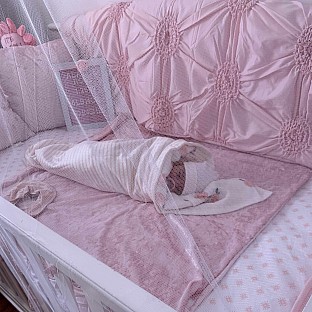 Alternate image 5 for Levtex Baby&reg; Willow 5-Piece Crib Bedding Set in Pink