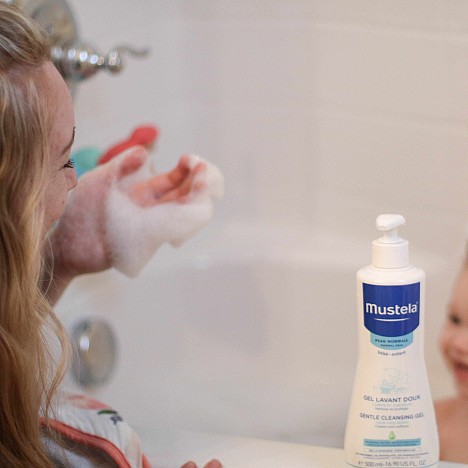 Mustela&reg; 16.9 oz. Gentle Cleansing Gel for Normal Skin. View a larger version of this product image.
