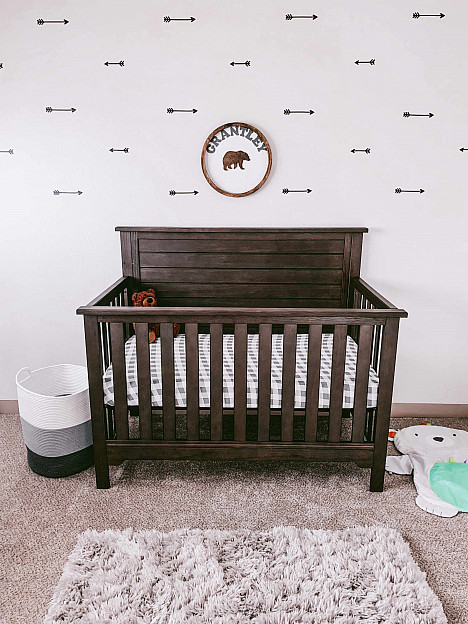 Child Craft&trade; Forever Eclectic&trade; Farmhouse 4-in-1 Convertible Crib. View a larger version of this product image.