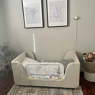 Alternate image 5 for Second Story Home&copy; Bodhi Velvet Toddler Bed