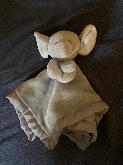 carter&#39;s&reg; Elephant Snuggie in Grey. View a larger version of this product image.