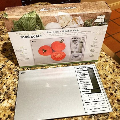 Perfect Portions Digital Nutrition Food Scale. View a larger version of this product image.