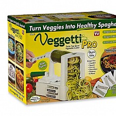 Alternate image 8 for Veggetti&reg; Pro Tabletop Spiralizer Vegetable Cutter