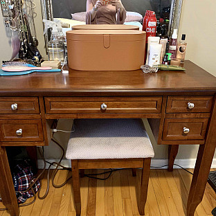 Alternate image 2 for Charlotte 2-Piece Vanity Set with Power Strip and USB
