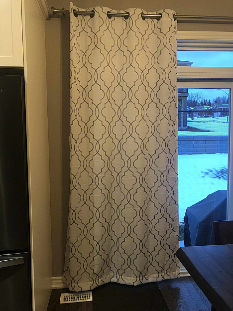 Brent Grommet 100% Blackout Window Curtain Panel. View a larger version of this product image.